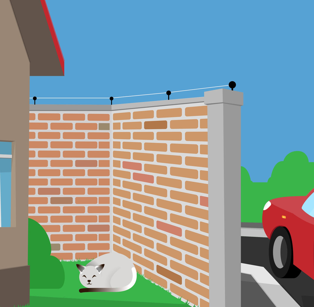 Cat Proof Fences - Electronic Cat Containment Barrier – SmartCats StayHome