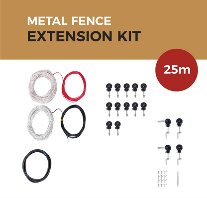 Cat Proof Fence 25m Extension Kit - Metal Fences | SmartCatsStayHome